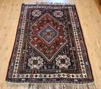Vintage handgeknoopt perzisch tapijt qashqai 225x153, Huis en Inrichting, Stoffering | Tapijten en Kleden, Info@SlatsAntiek.nl