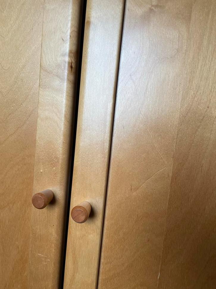 Billy Oxberg deuren - beuken - 97cm, Huis en Inrichting, Kasten | Boekenkasten, Ophalen of Verzenden