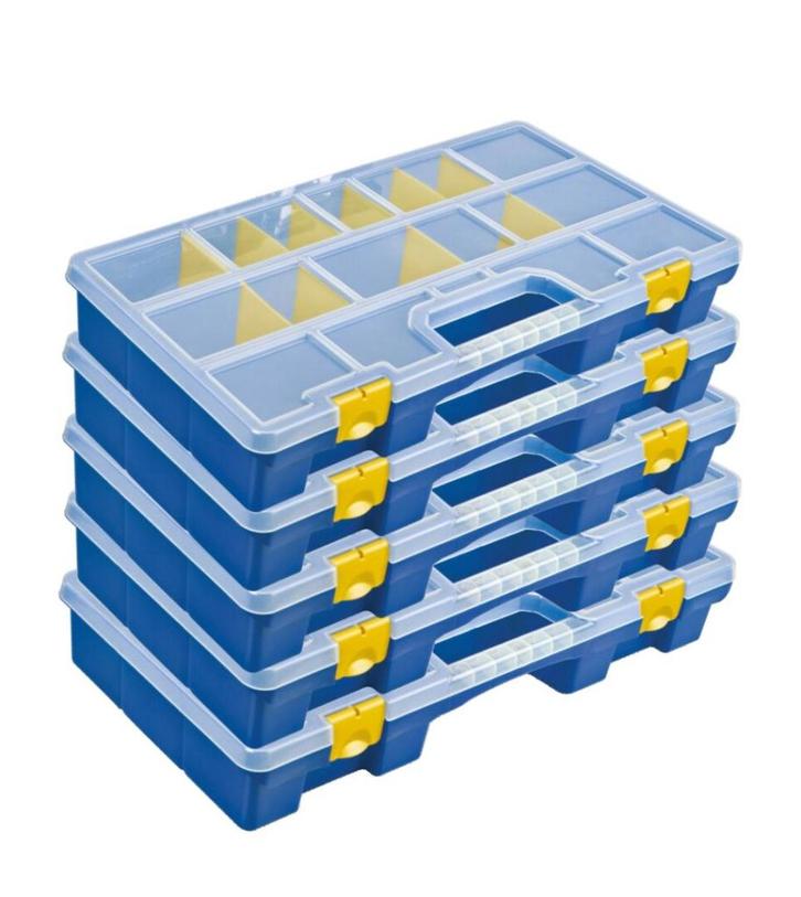 Tayg 49-16 (049002/5) 5 x Assortimentsdoos L490 x B250 x H80, Doe-het-zelf en Verbouw, Gereedschap | Handgereedschap