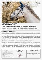 paarden artikelen webshop internationaal ter overname, Dieren en Toebehoren, Lietjesmarket, Ophalen of Verzenden, Liaaltink@gmail.com