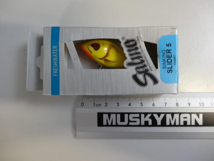 Kunstaas: Salmo Slider 5 Sinking Jerkbaits, Watersport en Boten, Hengelsport | Roofvissen, Nieuw, Overige typen, Verzenden