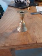 Kandelaar uit india met gravures, Ophalen of Verzenden, Koper of Brons