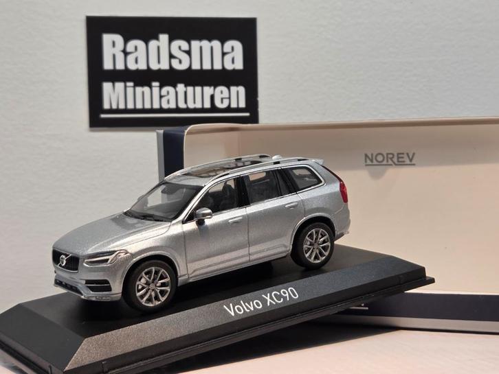 Volvo XC90 2015 - silver - 1:43 Norev, Hobby en Vrije tijd, Modelauto's | 1:43, Zo goed als nieuw, Auto, Norev, Ophalen of Verzenden
