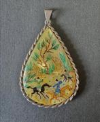 zilveren Perzische hanger Handgemaakt, Ophalen, Zilver