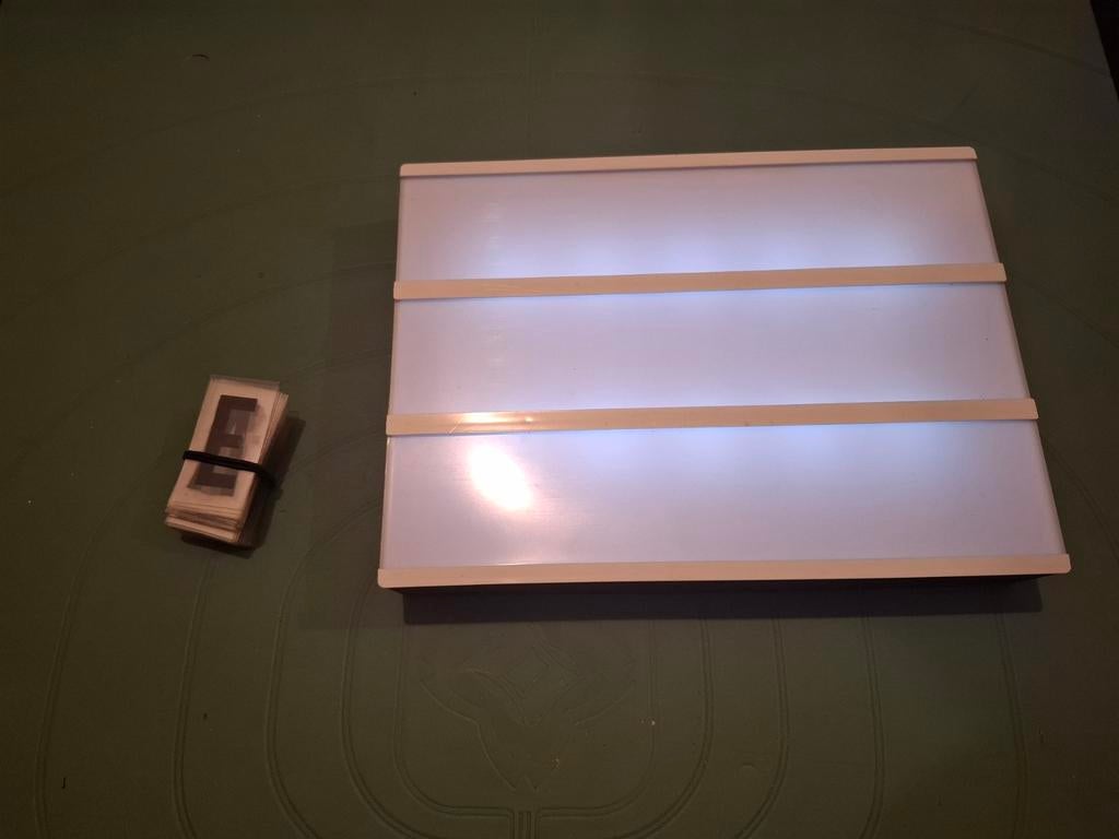 Letterbak met licht, Kunststof, Ophalen of Verzenden, Zo goed als nieuw, Minder dan 100 cm