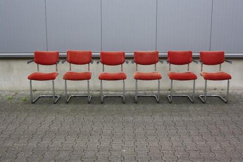 4 x Basic 02 Schurgers Collection stoel ( stoffeerobjecten), Huis en Inrichting, Stoelen, Gebruikt, Vier, Metaal, Stof, Ophalen