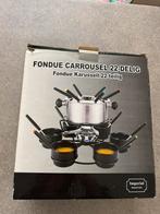 Fondueset - 6 personen - NIEUW IN DOOS, Ophalen of Verzenden, Zo goed als nieuw, Elektrisch, Fondueset