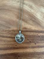 Mi Moneda pendant met ketting in zilver met munt in maat M, Sieraden, Tassen en Uiterlijk, Met hanger, Gebruikt, Ophalen of Verzenden