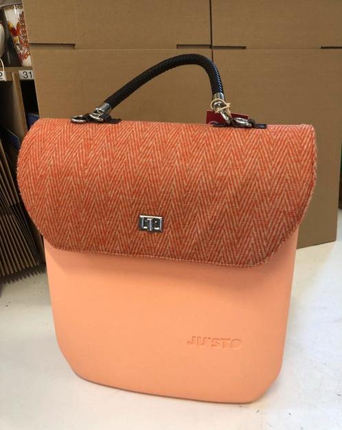 Zalmkleurige tas van Just’o, Sieraden, Tassen en Uiterlijk, Tassen | Damestassen, Nieuw, Ophalen of Verzenden