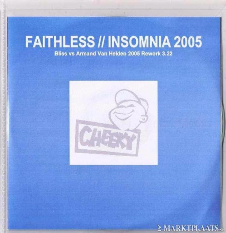 Faithless - Insomnia 2005 (PROMO), Cd's en Dvd's, Cd Singles, Ophalen of Verzenden