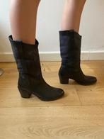 Antonio Moretto nubuck laarzen zwart mt 39 / 40, Kleding | Dames, Schoenen, Hoge laarzen, Verzenden, Zwart, Zo goed als nieuw