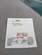 Arton Senna Tekening - Formule 1 Kunst, Ophalen of Verzenden, Gebruikt, Papier, Schets- of Tekenboek