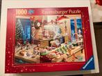 Kerstpuzzel Ravensburger 1000 stukjes - Merry Mischief, Hobby en Vrije tijd, Denksport en Puzzels, Ophalen, Zo goed als nieuw