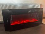 Livin Flame Elektrische Sfeerhaard – Wandmodel, Huis en Inrichting, Haarden, Ophalen, Gebruikt, Hangende haard, Elektrische haard