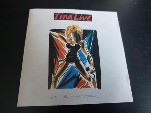 TINA TURNER - LIVE IN EUROPE (2-CD), Cd's en Dvd's, Cd's | Rock, Zo goed als nieuw, Poprock, Ophalen of Verzenden