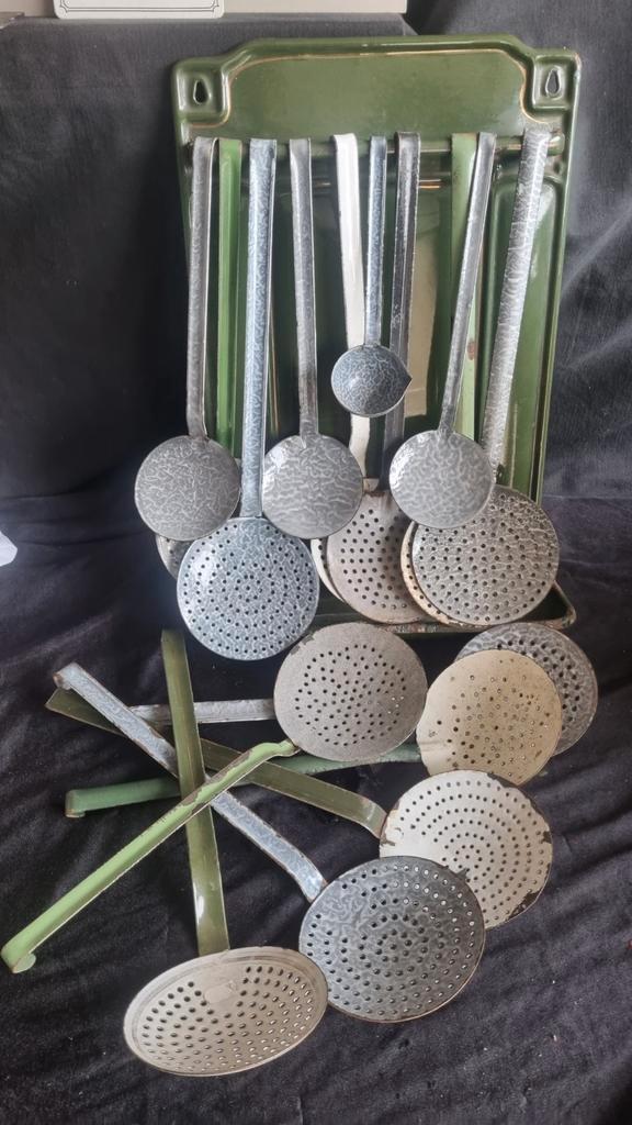 Vintage Emaille Keukengerei, Antiek en Kunst, Antiek | Emaille, Ophalen of Verzenden
