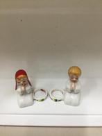 Vintage Biddend jongen en meisje, Diversen, Kerst, Ophalen of Verzenden, Zo goed als nieuw