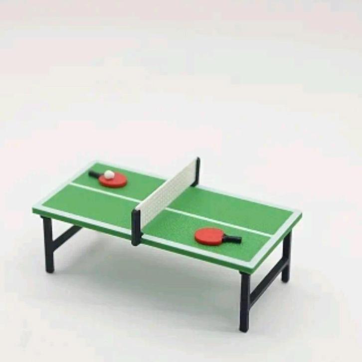 Mini Ping Pong Tafel Model, Sport en Fitness, Tafeltennis, Nieuw, Overige typen, Ophalen of Verzenden