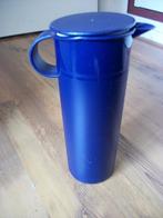 Tupperware Schenkkan ( blauw, 1 liter, klikdeksel ), Blauw, Gebruikt, Ophalen of Verzenden