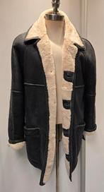 Heren lammy coat parka - maat L - lamsvacht en lamsleer, Kleding | Heren, Jassen | Winter, Ophalen of Verzenden, Zo goed als nieuw