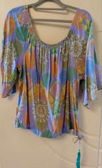 Hot Lava blouse maat L / XL, Kleding | Dames, Verzenden, Paars, Zo goed als nieuw, Maat 42/44 (L)