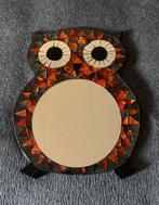 Mooie Mozaïek Uil Spiegel, Minder dan 50 cm, Ophalen of Verzenden, Zo goed als nieuw, Minder dan 100 cm