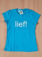 Lief lifestyle t-shirt shirtje blauw 170 176 XS, Nieuw, Lief, Meisje, Ophalen of Verzenden