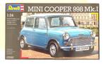 Mini Cooper 998 MKI Revell model kit 1/24., Hobby en Vrije tijd, Modelbouw | Auto's en Voertuigen, Auto, Revell, Groter dan 1:32