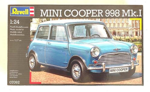 Mini Cooper 998 MKI Revell model kit 1/24., Hobby en Vrije tijd, Modelbouw | Auto's en Voertuigen, Nieuw, Auto, Groter dan 1:32