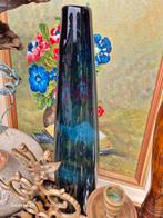 Leonardo vaas donkerblauw tinten in nieuw staat, Blauw, Ophalen of Verzenden, Minder dan 50 cm, Glas