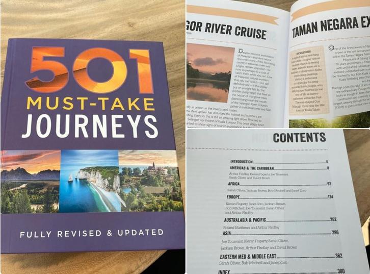 501 Must-Take Journeys Reisgids, Boeken, Reisgidsen, Zo goed als nieuw, Reisgids of -boek, Europa, Overige merken, Ophalen of Verzenden