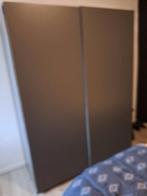 Kledingkast met schuifdeuren - 150x60x200cm, Ophalen, Overige materialen, Gebruikt, 100 tot 150 cm