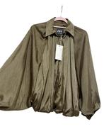Khaki geplooid jasje/bomber ZARA nieuw met kaartje, Kleding | Dames, Truien en Vesten, Maat 38/40 (M), Zara, Nieuw, Ophalen of Verzenden
