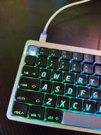 NuPhy Air75 HE Magnetic Keyboard + Keycaps set, Computers en Software, Toetsenborden, Ophalen, Qwerty, Zo goed als nieuw