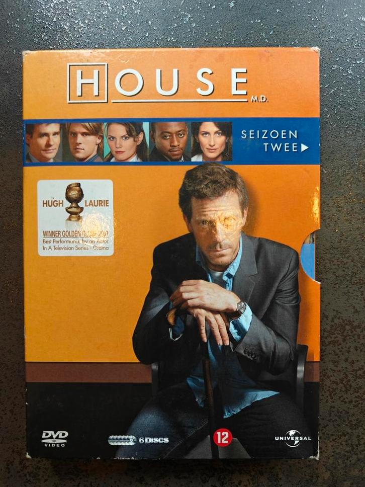 House M.D. - Seizoen 2 DVD Box, Cd's en Dvd's, Dvd's | Tv en Series, Zo goed als nieuw, Drama, Boxset, Vanaf 12 jaar, Ophalen of Verzenden