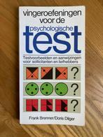 Boek Vingeroefeningen voor psychologische test, Ophalen of Verzenden, Gelezen, Cognitieve psychologie