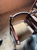 Stoelen, Ophalen, Gebruikt, Bruin, Stof