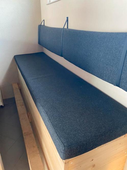 Bank kussens als nieuw, Huis en Inrichting, Woonaccessoires | Kussens, Zo goed als nieuw, Vierkant, Ophalen of Verzenden