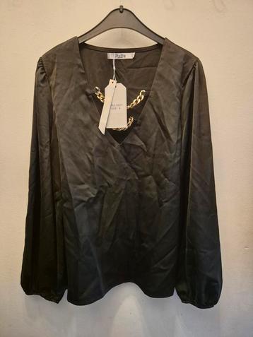 Zwarte blouse softy maat m Nieuw! beschikbaar voor biedingen