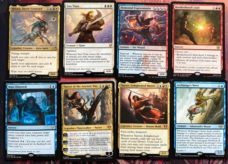 Magic the Gathering 3 color Jeskai control EDH Commander MTG, Hobby en Vrije tijd, Verzamelkaartspellen | Magic the Gathering