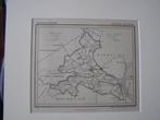 Kuyper landkaart uit 1867 gem. IJzendijke (Zld) veel details, Boeken, Atlassen en Landkaarten, Nederland, Ophalen of Verzenden