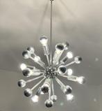 Originele Spoetnik design hanglamp uit de jaren 60!, Huis en Inrichting, Lampen | Hanglampen, Metaal, Gebruikt, Ophalen, 75 cm of meer