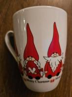 Mok met gnooms afbeeldingen, Huis en Inrichting, Keramiek, Ophalen of Verzenden, Zo goed als nieuw, Overige stijlen
