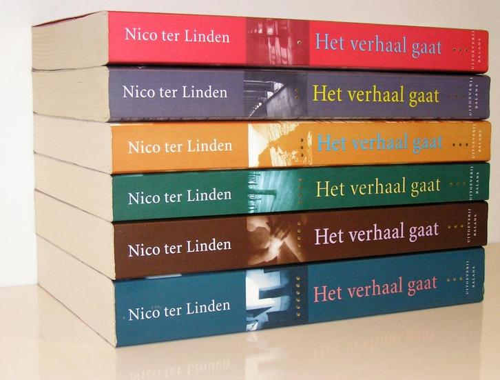 Nico ter Linden - Het verhaal gaat (compleet alle 6 delen), Boeken, Godsdienst en Theologie, Zo goed als nieuw, Christendom | Katholiek