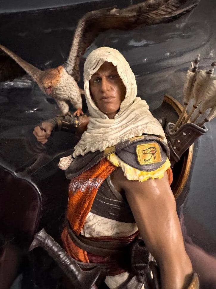 Assassin's Creed Origins Bayek + Aya, Verzamelen, Poppetjes en Figuurtjes, Zo goed als nieuw, Ophalen