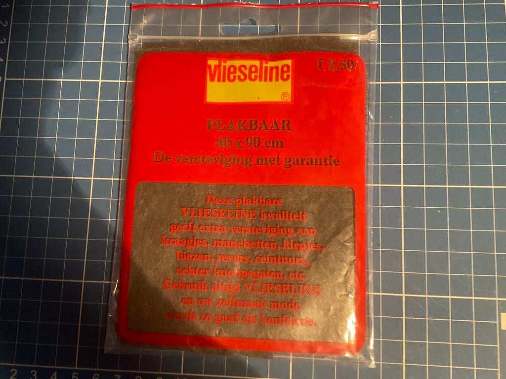 Vlieseline Plakbaar 40x90 cm - Nieuw in verpakking, Hobby en Vrije tijd, Ophalen of Verzenden, Nieuw, Applicatie