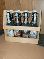 Monchshof bier krat kist met 8 volle flessen., Verzamelen, Biermerken, Ophalen, Zo goed als nieuw, Flesje(s), Overige merken