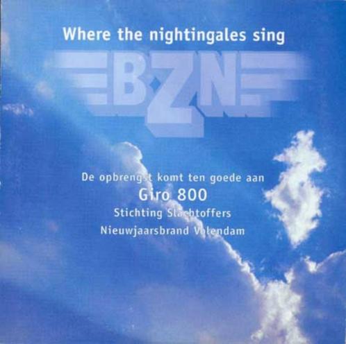 BZN CD SINGLE WHERE THE NIGHTINGALES SING, Cd's en Dvd's, Cd Singles, Zo goed als nieuw, Pop, 6 singles of meer, Ophalen of Verzenden