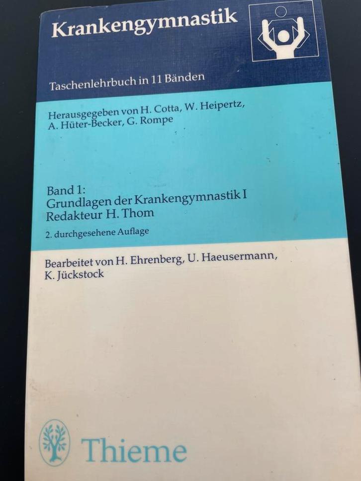 Krankengymnastik - Fysiotherapie Studieboek, Boeken, Studieboeken en Cursussen, Gelezen, HBO, Beta, Ophalen of Verzenden