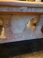 Gratis salon en eettafel fossiel, Ophalen, Gebruikt, Rechthoekig, 50 tot 100 cm